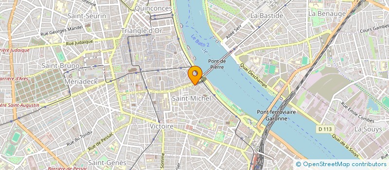 localisation de l'entreprise MONSIEUR MAXIME ERARD  BORDEAUX