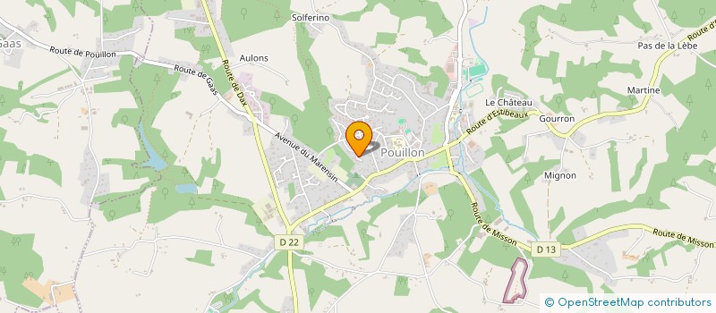 localisation de l'entreprise MONSIEUR MAXIME ERRATXOU  POUILLON