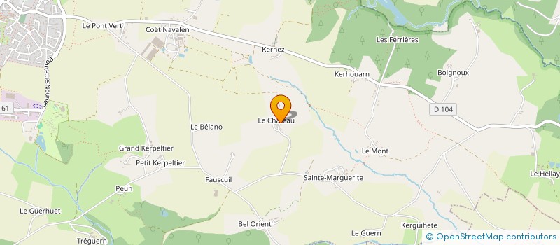 localisation de l'entreprise MONSIEUR MAXIME FABRE  SULNIAC