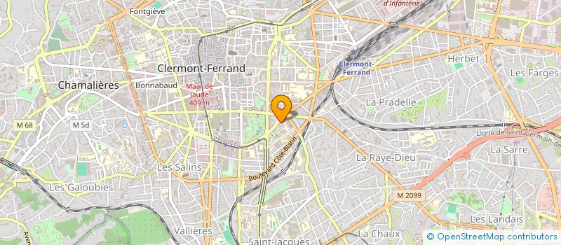 localisation de l'entreprise MONSIEUR MAXIME FALCHERO  CLERMONT-FERRAND