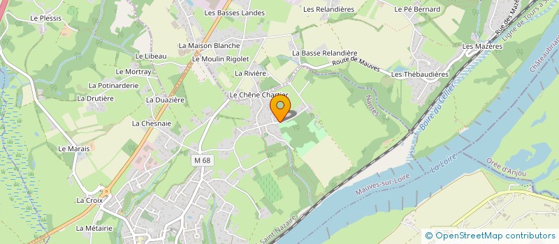 localisation de l'entreprise MONSIEUR MAXIME FALGUIER  MAUVES-SUR-LOIRE