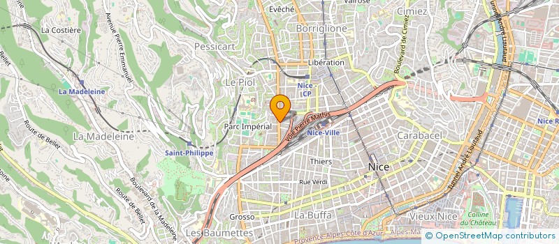 localisation de l'entreprise MONSIEUR MAXIME FARSETTI à NICE