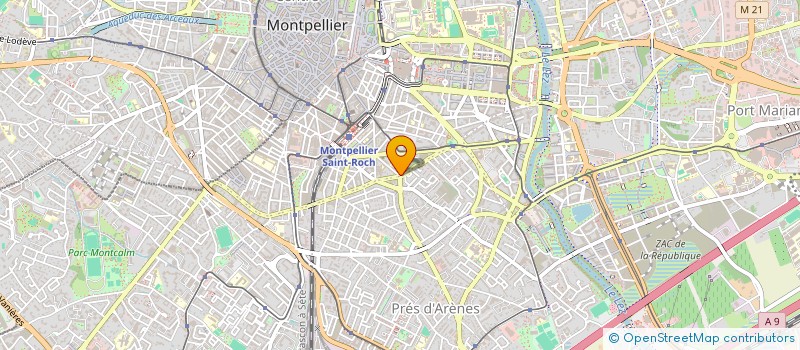 localisation de l'entreprise MONSIEUR MAXIME FAURE à MONTPELLIER