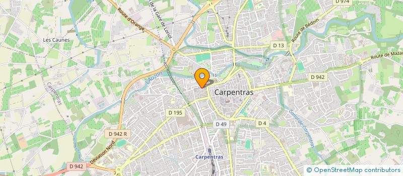 localisation de l'entreprise MONSIEUR MAXIME FAVIER à CARPENTRAS
