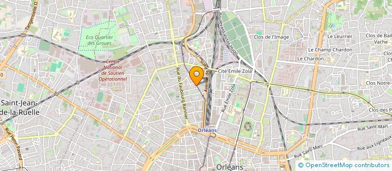 localisation de l'entreprise MONSIEUR MAXIME FAVOTTO  ORLEANS