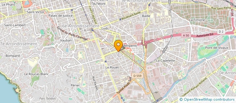 localisation de l'entreprise MONSIEUR MAXIME FAYARD  LE BEAUSSET