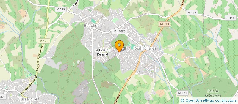 localisation de l'entreprise MONSIEUR MAXIME FELICE  RESTINCLIERES