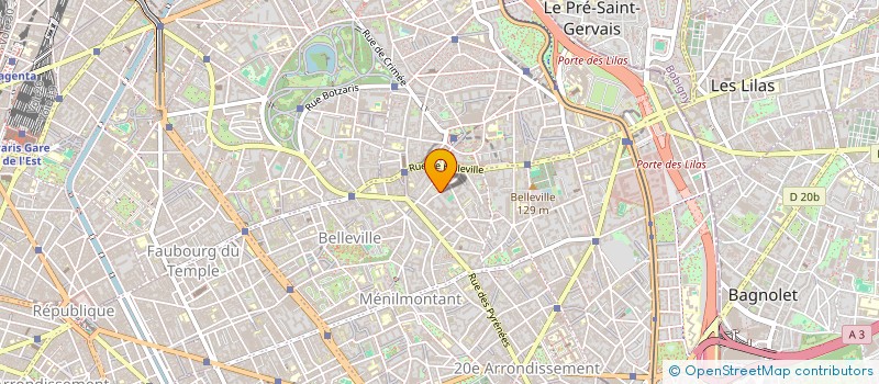 localisation de l'entreprise MONSIEUR MAXIME FERMEY  PARIS