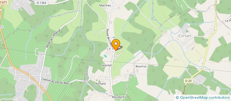 localisation de l'entreprise MONSIEUR MAXIME FERNANDES  CARIGNAN-DE-BORDEAUX