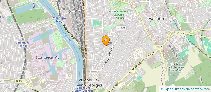 localisation de l'entreprise MONSIEUR MAXIME FERREIRA à VILLENEUVE-SAINT-GEORGES