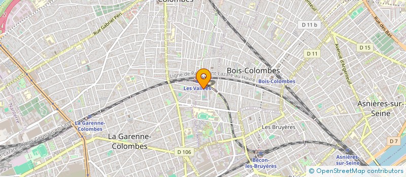 localisation de l'entreprise MONSIEUR MAXIME FERRET à BOIS-COLOMBES