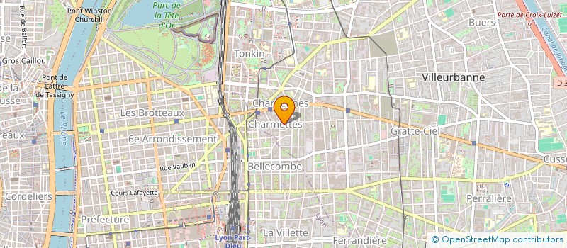 localisation de l'entreprise MONSIEUR MAXIME FERY  VILLEURBANNE