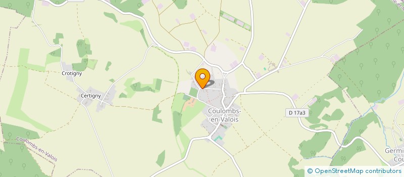 localisation de l'entreprise MONSIEUR MAXIME FEUILLOY  COULOMBS-EN-VALOIS