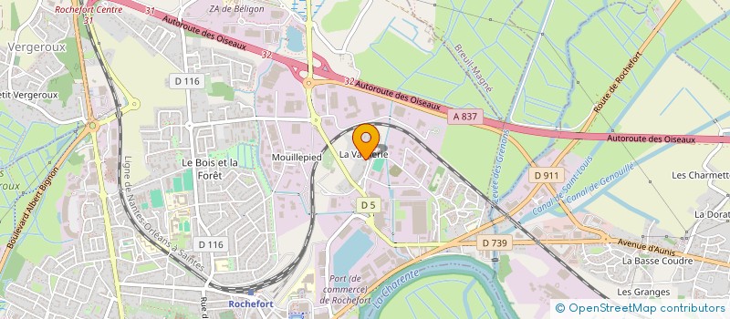 localisation de l'entreprise MONSIEUR MAXIME FLEURIEAU  ROCHEFORT