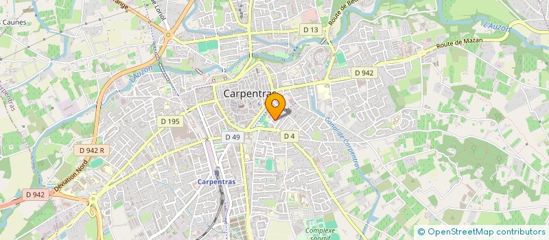 localisation de l'entreprise MONSIEUR MAXIME FLORES à CARPENTRAS