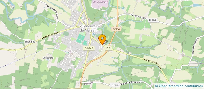 localisation de l'entreprise MONSIEUR MAXIME FLORIANT  VILLENEUVE-DE-MARSAN