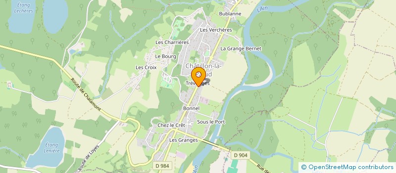localisation de l'entreprise MONSIEUR MAXIME FLOUREZ à CHATILLON-LA-PALUD