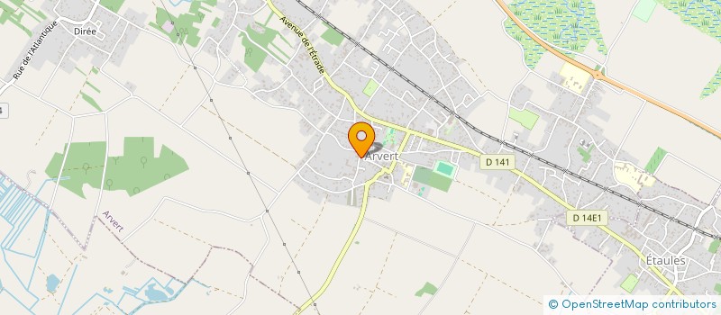 localisation de l'entreprise MONSIEUR MAXIME FONTAINE  ARVERT