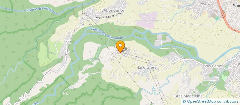 localisation de l'entreprise MONSIEUR MAXIME FONTAINE  SAINT-BENOIT