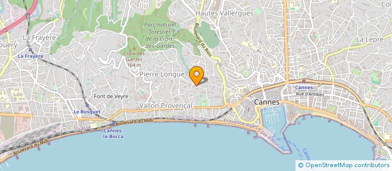 localisation de l'entreprise MONSIEUR MAXIME FONTANILLE  CANNES