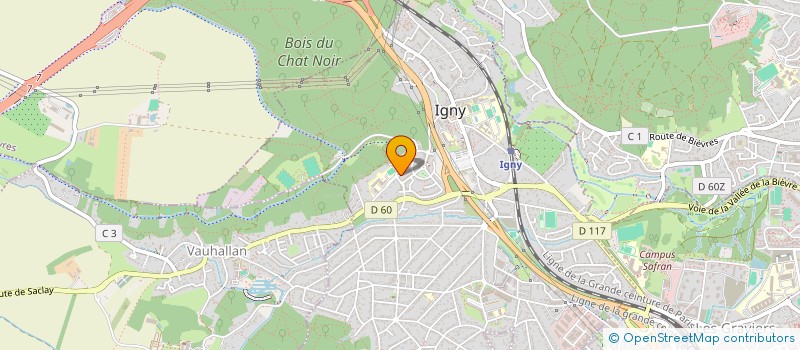 localisation de l'entreprise MONSIEUR MAXIME FOSSARD  IGNY