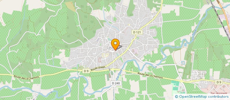 localisation de l'entreprise MONSIEUR MAXIME FOUCHER  GAUJAC