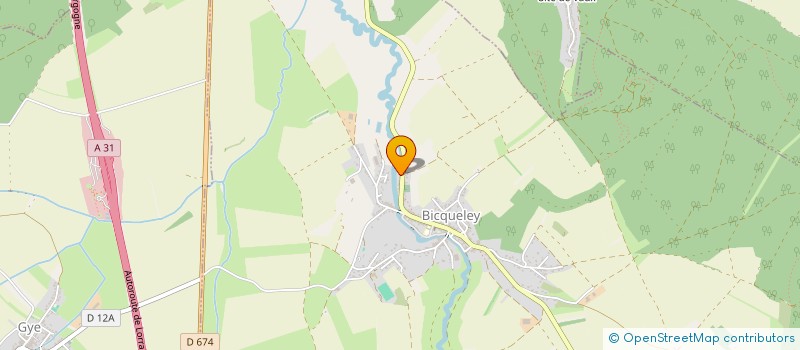 localisation de l'entreprise MONSIEUR MAXIME FOUCHS  BICQUELEY