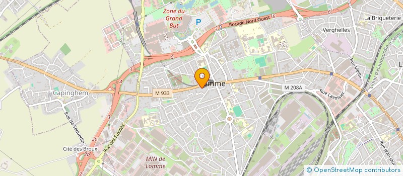 localisation de l'entreprise MONSIEUR MAXIME FOUQUET à LILLE
