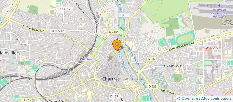 localisation de l'entreprise MONSIEUR MAXIME FOURNIE à CHARTRES