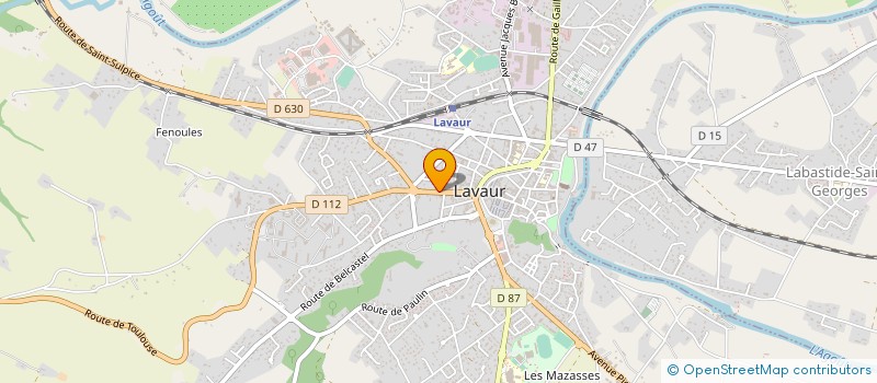 localisation de l'entreprise MONSIEUR MAXIME FOURNIER à LAVAUR