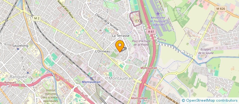 localisation de l'entreprise MONSIEUR MAXIME FRANCK à TOULOUSE