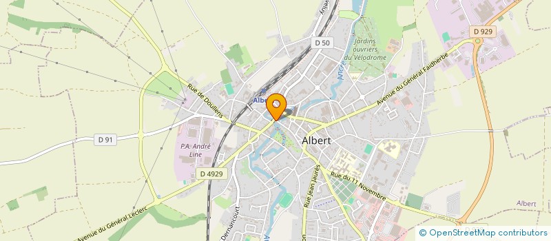 localisation de l'entreprise MONSIEUR MAXIME FRANCOIS  ALBERT