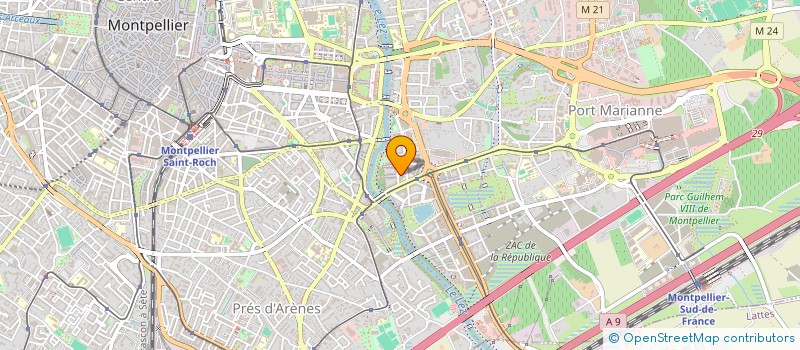 localisation de l'entreprise MONSIEUR MAXIME FRANCOUAL  MONTPELLIER