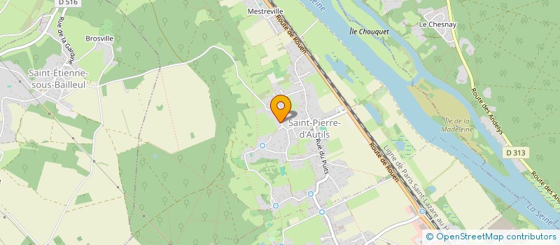 localisation de l'entreprise MONSIEUR MAXIME FRANK  LA CHAPELLE-LONGUEVILLE