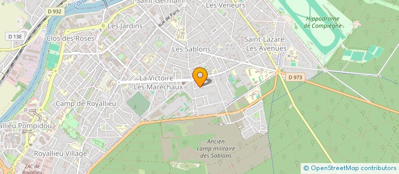 localisation de l'entreprise MONSIEUR MAXIME FRANKINET à COMPIEGNE