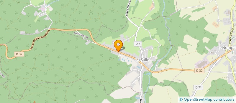 localisation de l'entreprise MONSIEUR MAXIME FRIEDRICH  LA SALLE