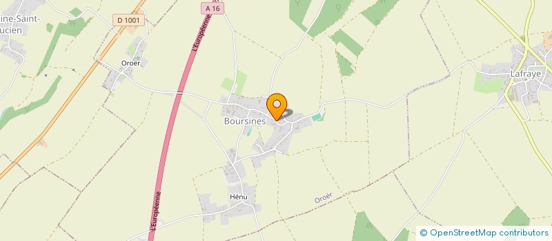 localisation de l'entreprise MONSIEUR MAXIME FRIGARD  OROER