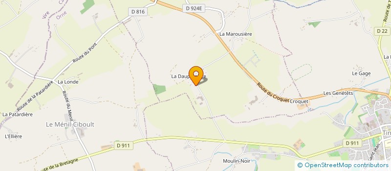 localisation de l'entreprise MONSIEUR MAXIME FROUARD à ST QUENTIN LES CHARDONNETS