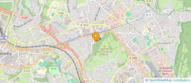 localisation de l'entreprise MONSIEUR MAXIME FUCINA à LA RAVOIRE