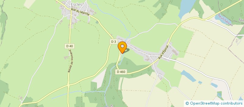 localisation de l'entreprise MONSIEUR MAXIME FUERTE  ESCLES