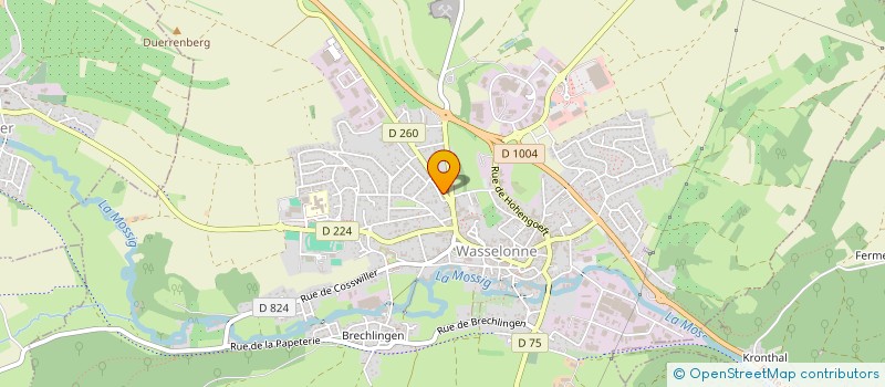 localisation de l'entreprise MONSIEUR MAXIME FUNFROCK-BURGER  WASSELONNE