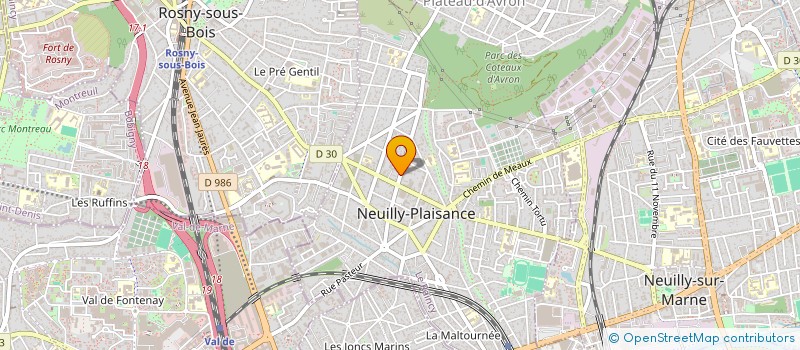 localisation de l'entreprise MONSIEUR MAXIME GAFFAJOLI à NEUILLY-PLAISANCE