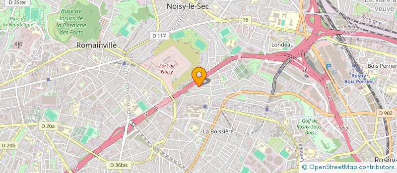 localisation de l'entreprise MONSIEUR MAXIME GAILLARD à NOISY-LE-SEC