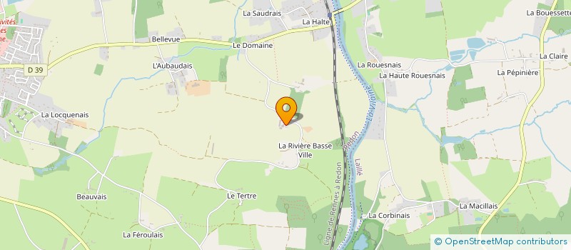 localisation de l'entreprise MONSIEUR MAXIME GALAIS  GUICHEN