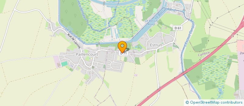 localisation de l'entreprise MONSIEUR MAXIME GALET  ESTRUN