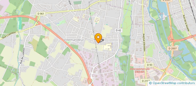 localisation de l'entreprise MONSIEUR MAXIME GALIER à VILLEMANDEUR