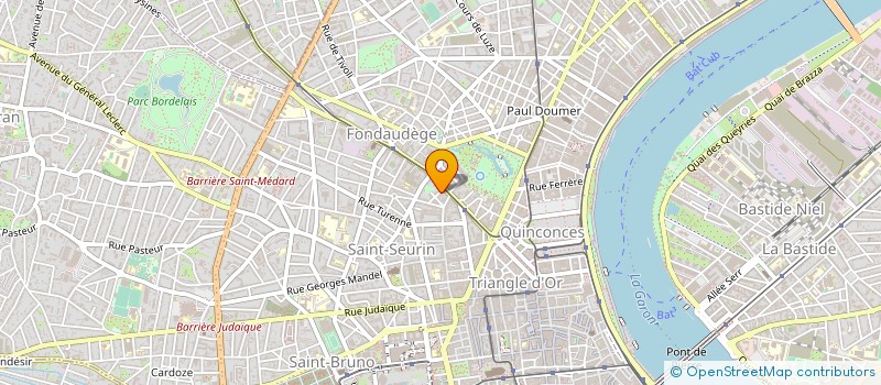 localisation de l'entreprise MONSIEUR MAXIME GALIPIENSO  BORDEAUX