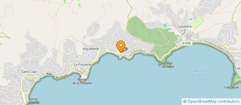 localisation de l'entreprise MONSIEUR MAXIME GALLET DE SANTERRE à LE LAVANDOU