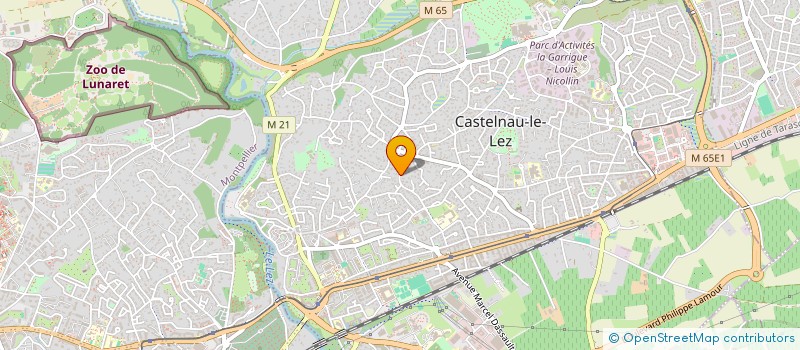 localisation de l'entreprise MONSIEUR MAXIME GARABEDIAN  CASTELNAU-LE-LEZ