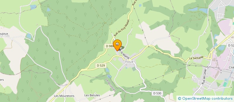 localisation de l'entreprise MONSIEUR MAXIME GARCIA  YOUX